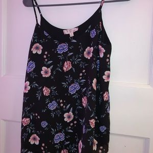 Gorgeous Floral Tank Top, Size Medium